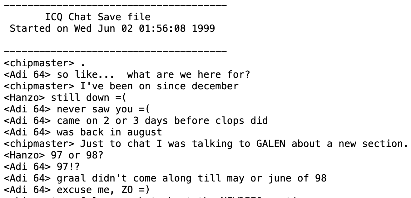 Adi 64 • Dates Zelda Online to May/June 1998