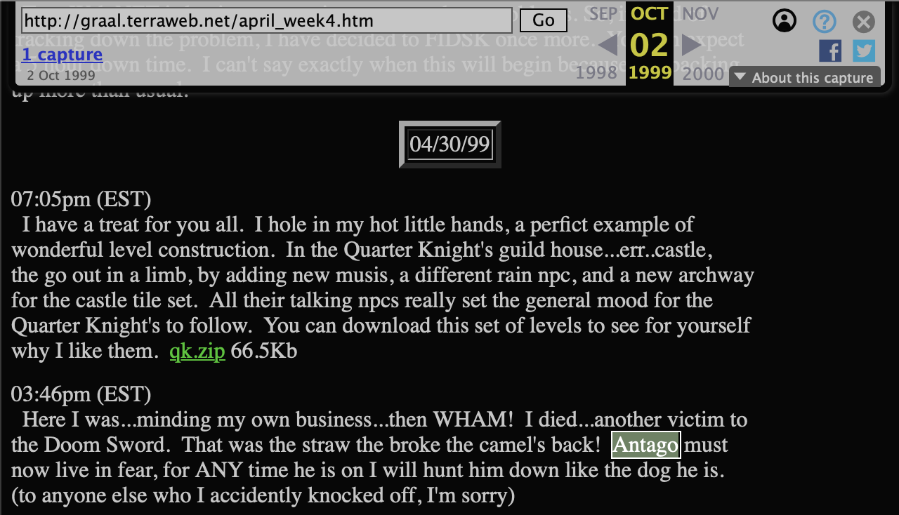 Antago becomes the god of chaos' nemesis.